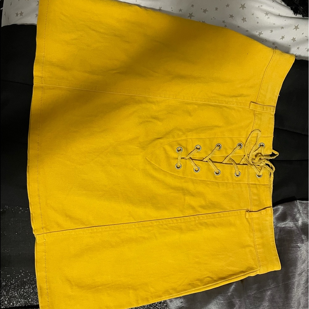 marigold mini skirt
